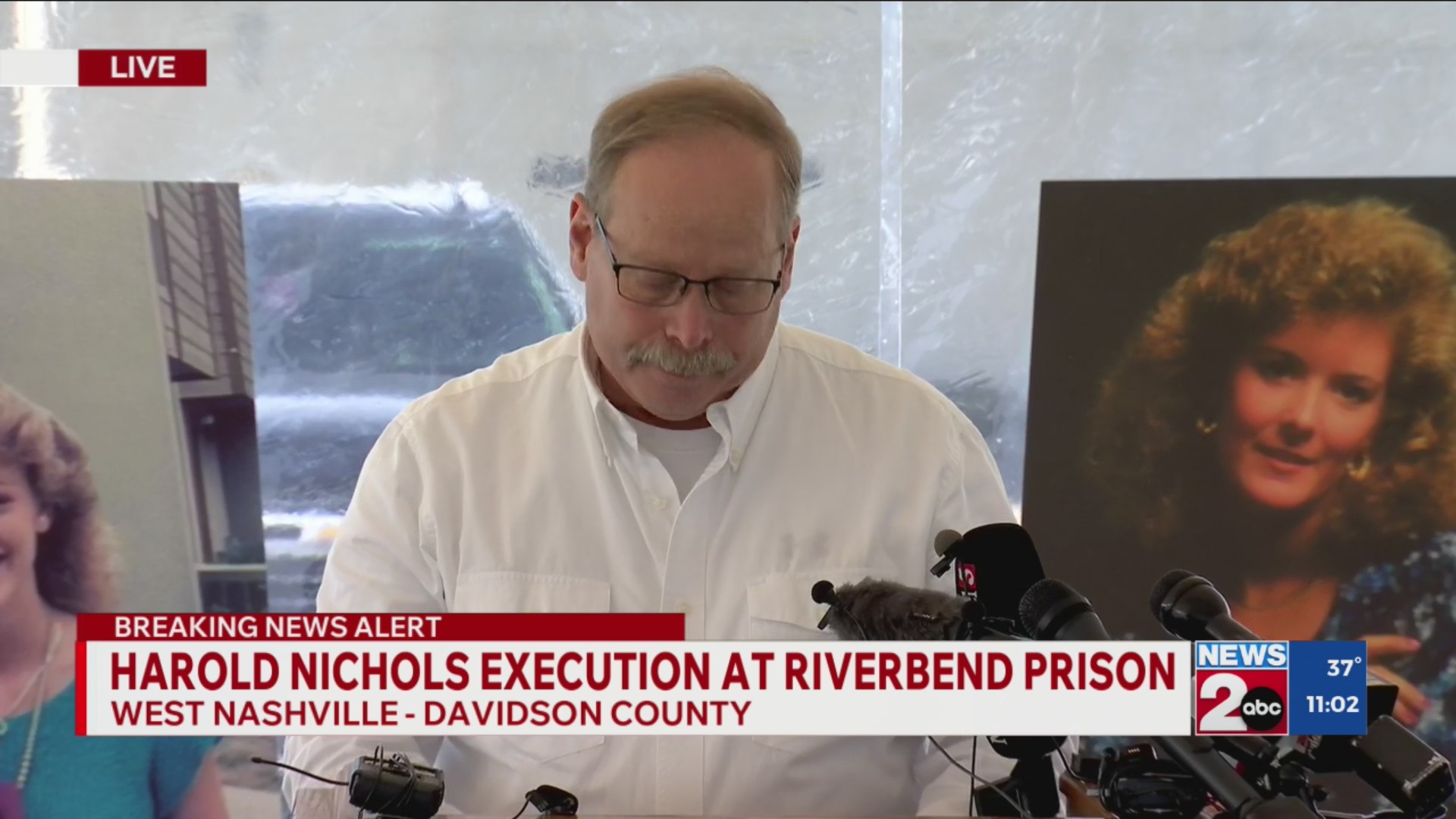 Press conference after Harold Nichols execution