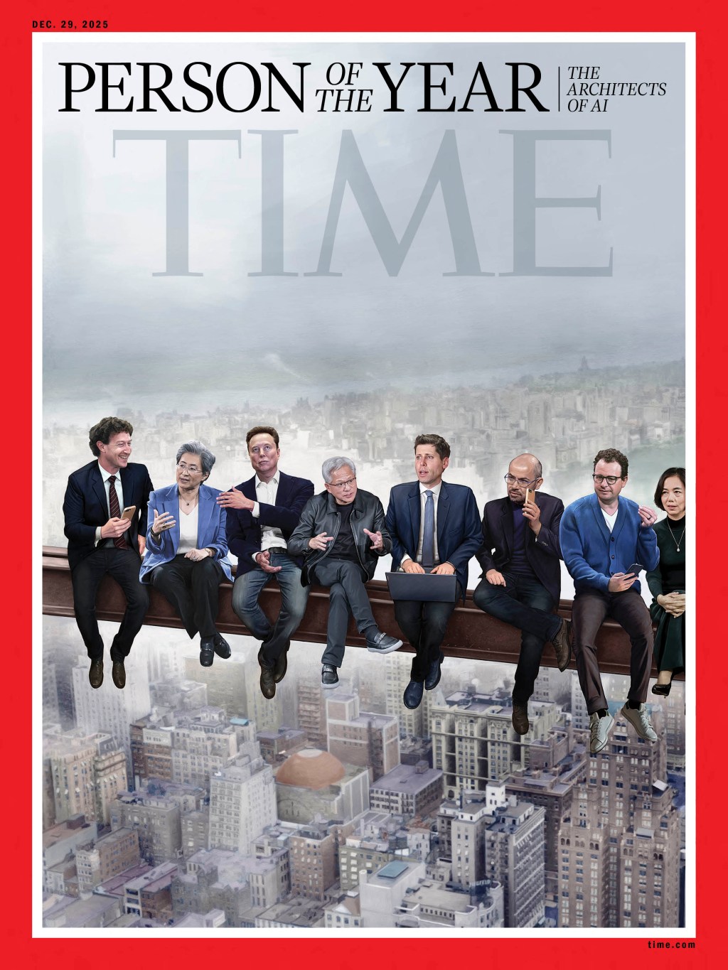 Time magazine names ‘Architects of AI’ as person of the year — here’s ...