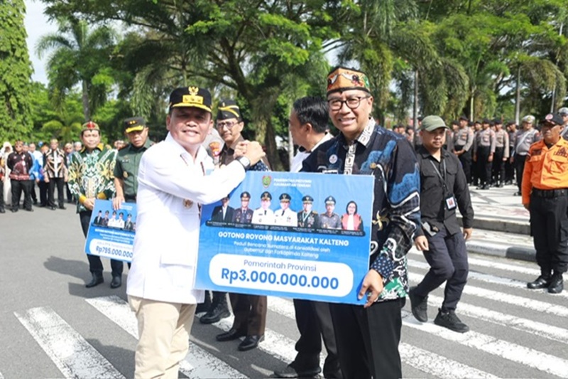 Kalteng Kirim Bantuan Rp9 Miliar untuk Aceh, Sumbar, dan Sumut