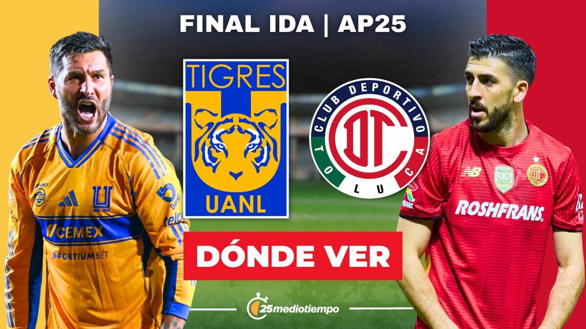 Tigres vs. Toluca EN VIVO. GOL Final Ida de Liga MX 2025 HOY