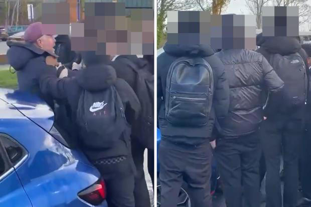 'My son was threatened to be stabbed and I was beat up by violent teens ...