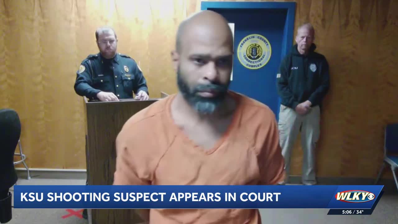 Bond set at $1M for man charged in Kentucky State University shooting