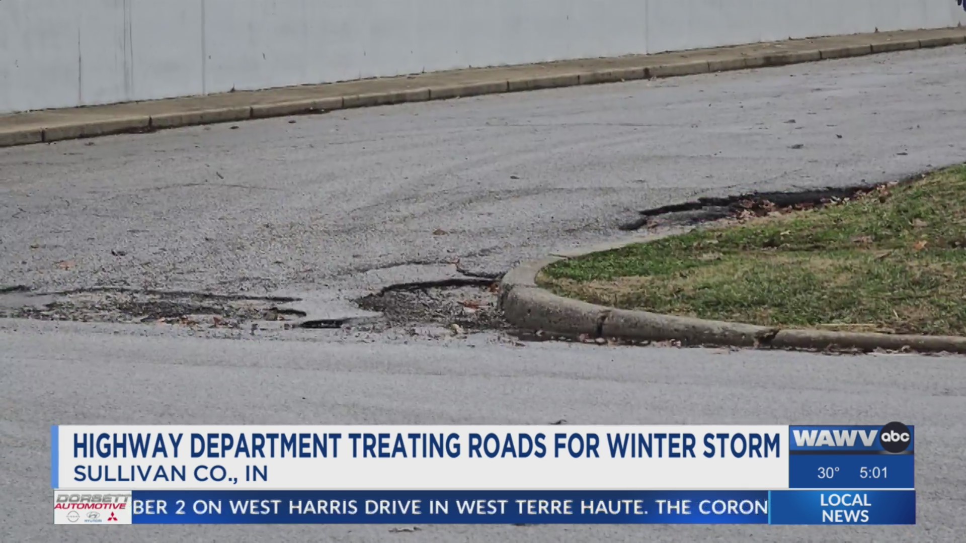 Sullivan County Highway Department preps roads for winter storm