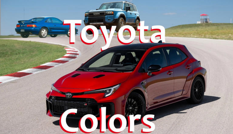 Toyota colors: Best Toyota colors from heritage reds to modern icons