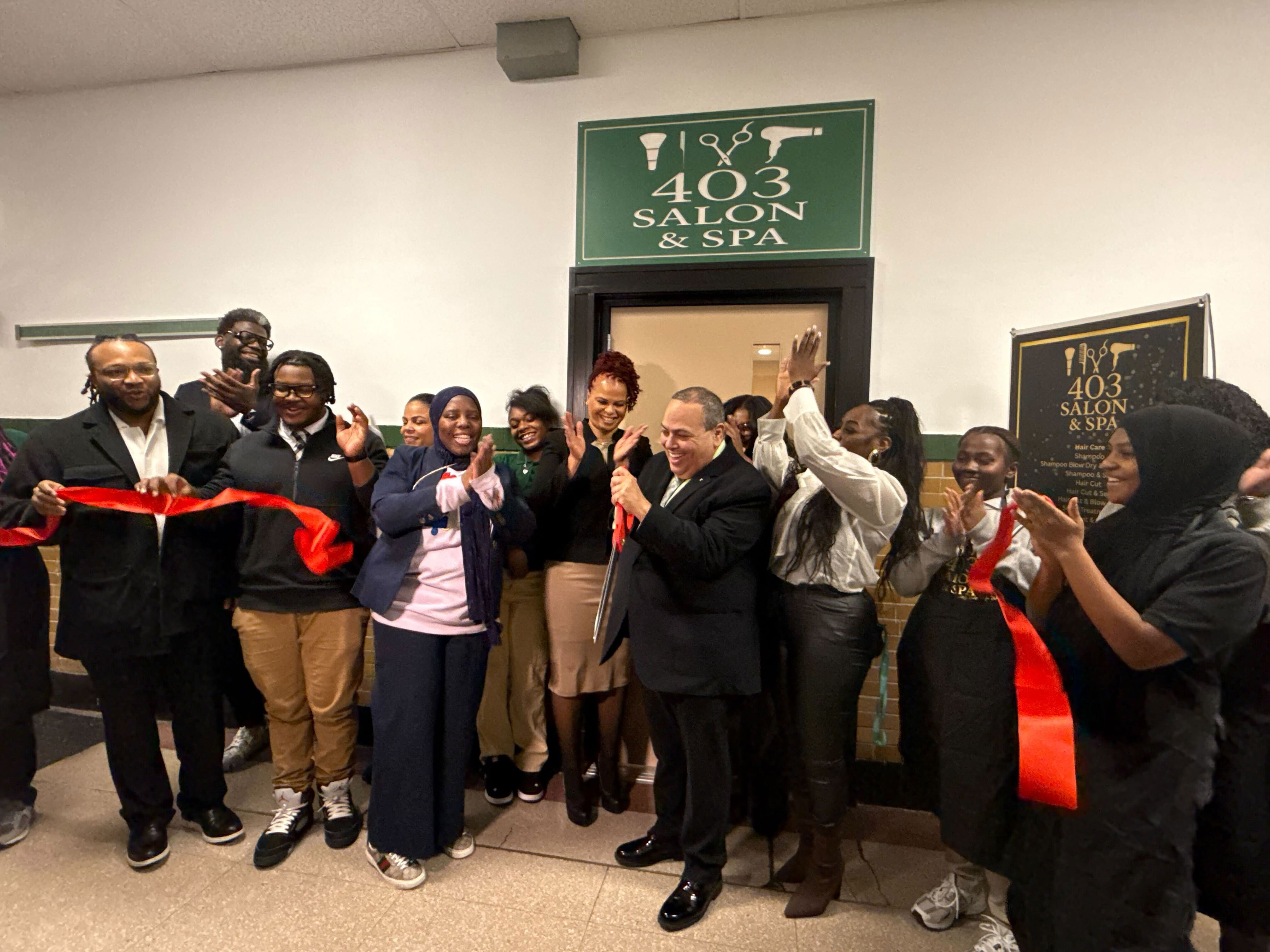 Newark’s West Side High School debuts 403 Salon and Spa, giving ...