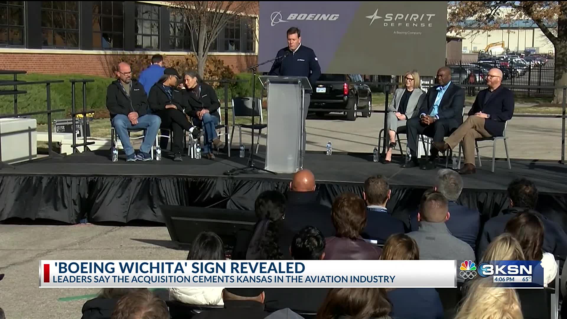 Boeing Wichita sign signals return after 20-year hiatus