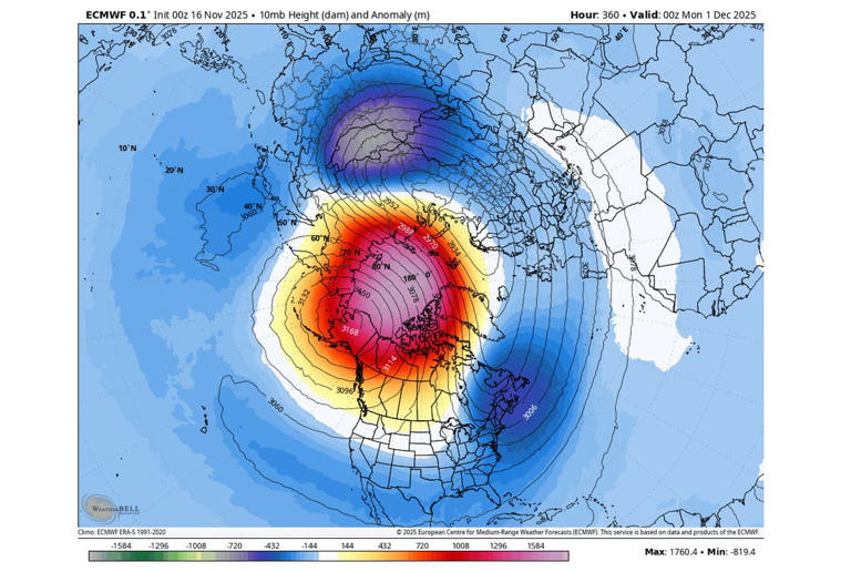 This rare phenomenon will strike in December – get ready for a freezing ...