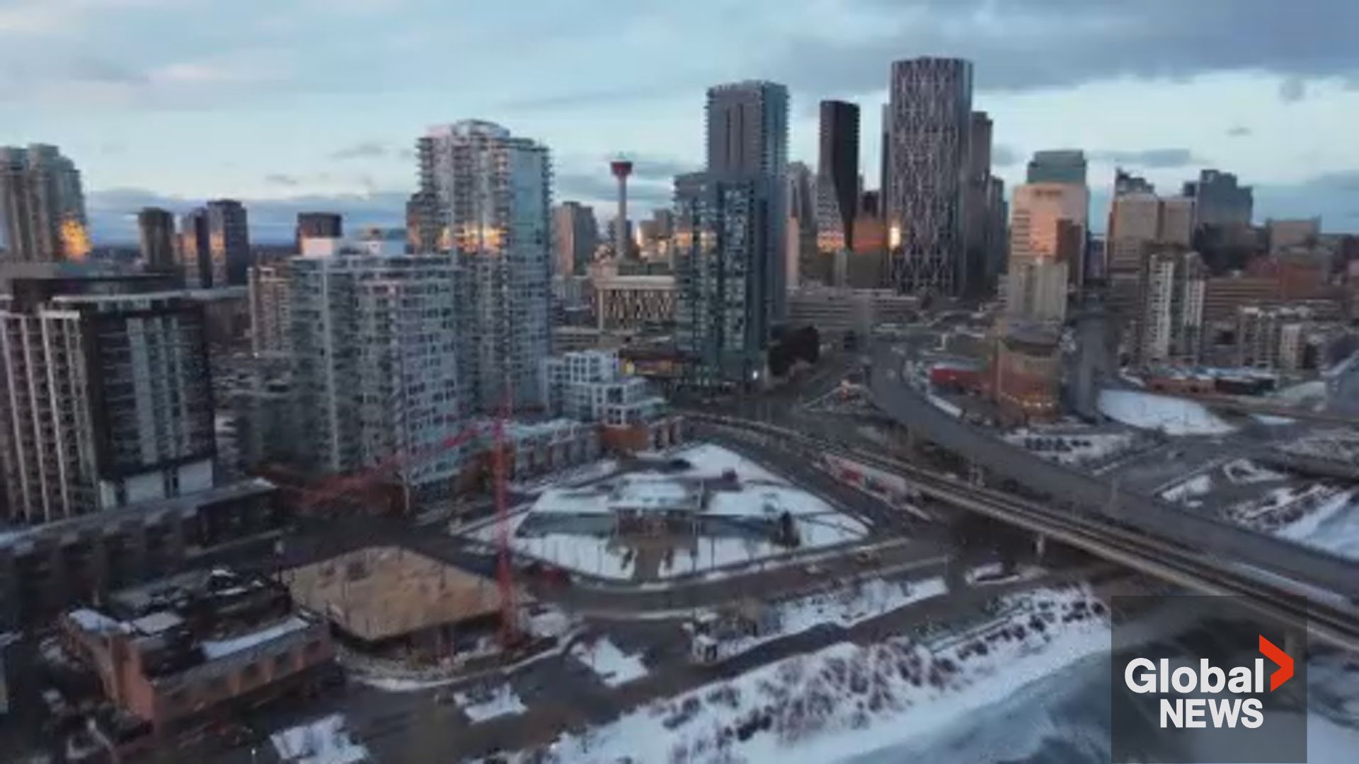 The chill of winter hits Calgary as temperatures drop well below freezing