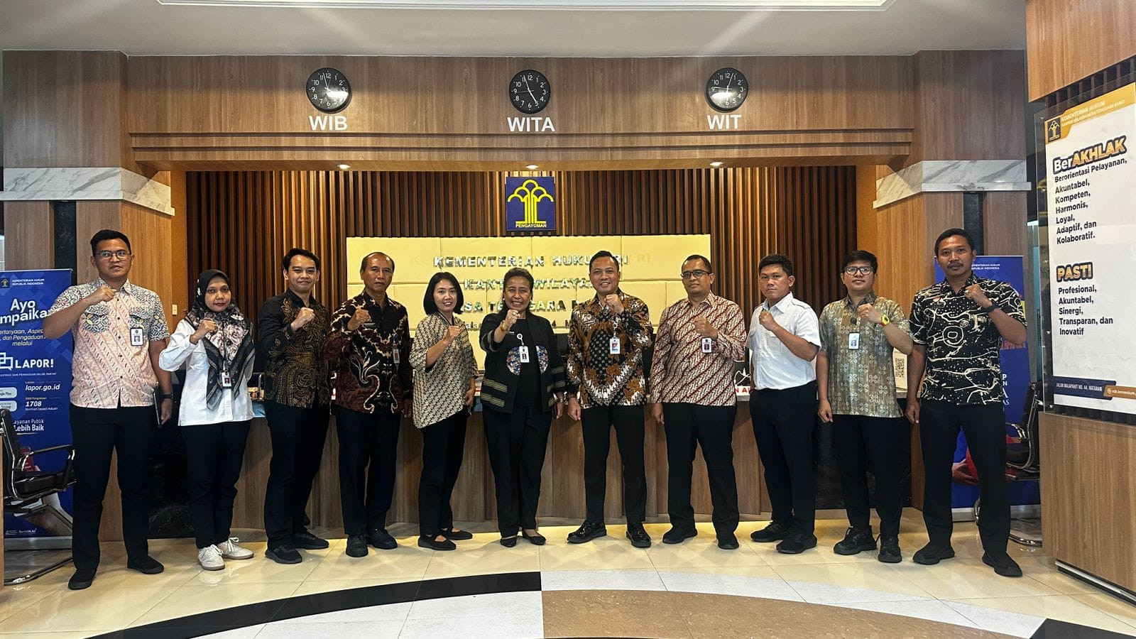 Kemenkum NTB dan Kemenko Deputi Bidkor HAM Bahas Perlindungan Pekerja Migran