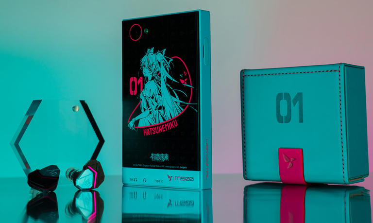 ほぼ新品 期間限定 初音ミクDAP HIBY M500 Hatsune Miku M500 Hatsune Miku Edition - HiBy -ミックスウェーブ株式会社