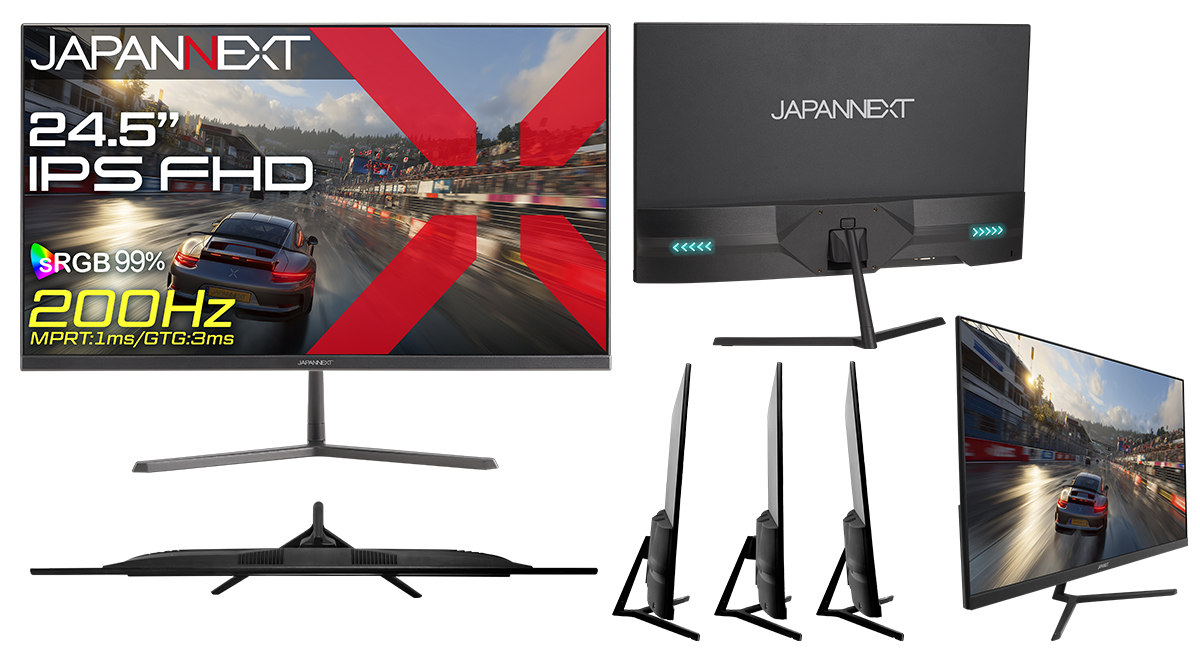 Japan nextゲーミングモニター　200hz ips 美品 JAPANNEXT、200Hz対応の24.5型ゲーミングモニターを15,780円で発売