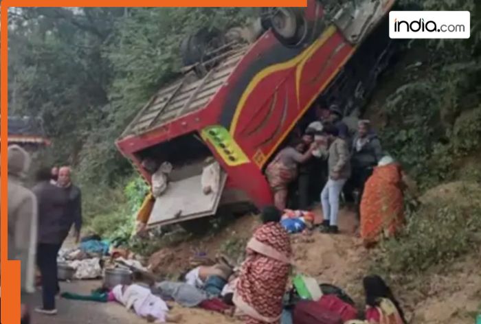 Andhra Pradesh tragedy: 10 dead as bus packed with pilgrims falls into ...