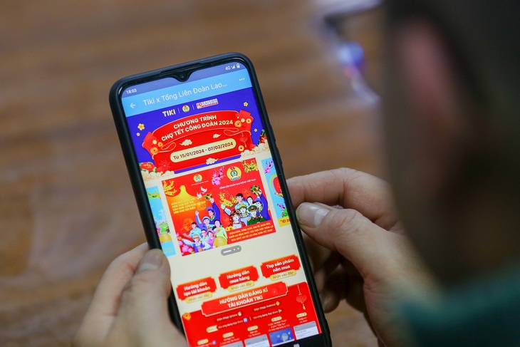 Sẽ chi hỗ trợ 100 tỉ đồng cho Chợ tết công đoàn trực tuyến