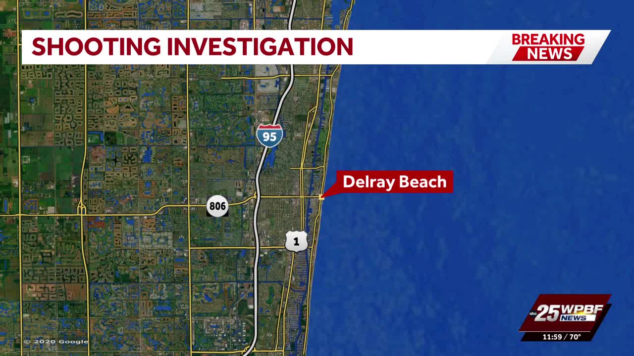 Man injured during shooting in Delray Beach