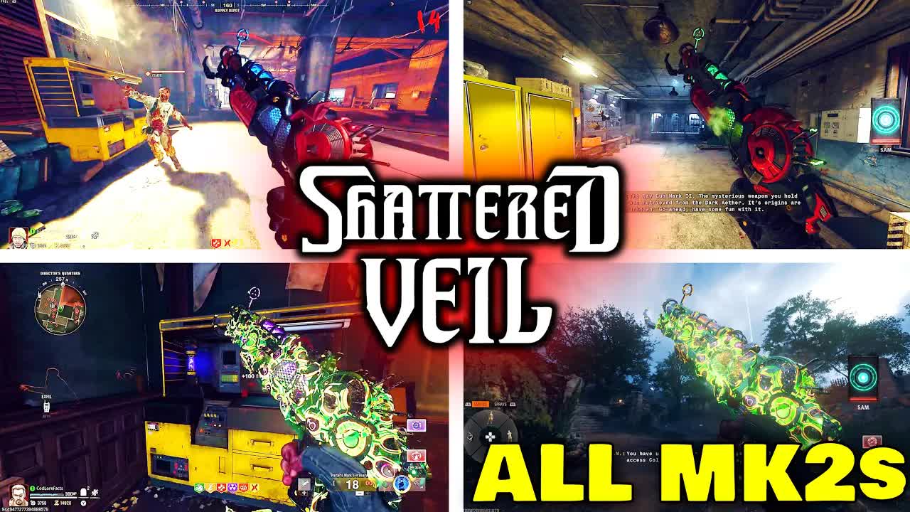 Shattered Veil: How to upgrade all 3 Ray Gun Mark 2 variants Easter egg ...