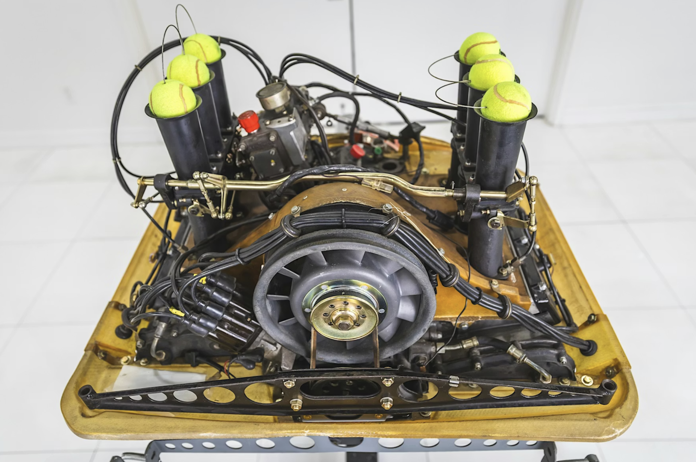 Rare Porsche 2.8 RSR-style engine draws strong bidding in Glenn estate sale
