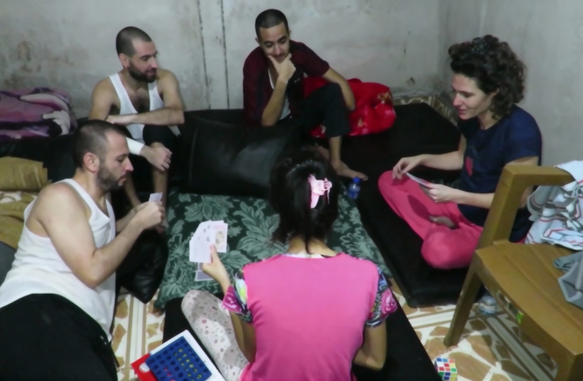 Hanukkah lighting candles