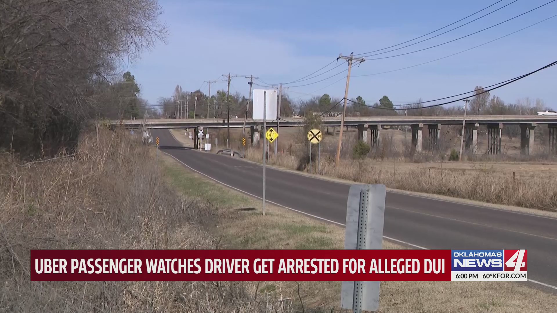 Uber passenger watches driver get arrested for alleged DUI