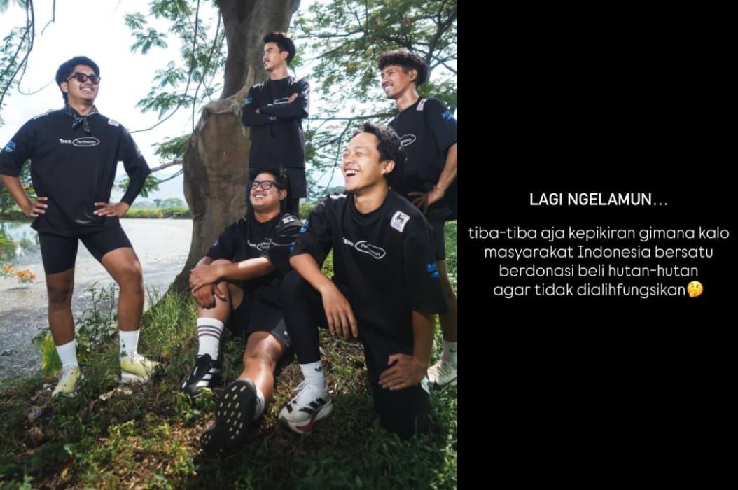 Berhenti Deforestasi, Pandawara Ajak Rakyat Indonesia Beli Hutan