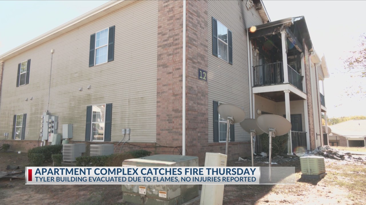 Early morning fire forces evacuations at Tyler apartment complex