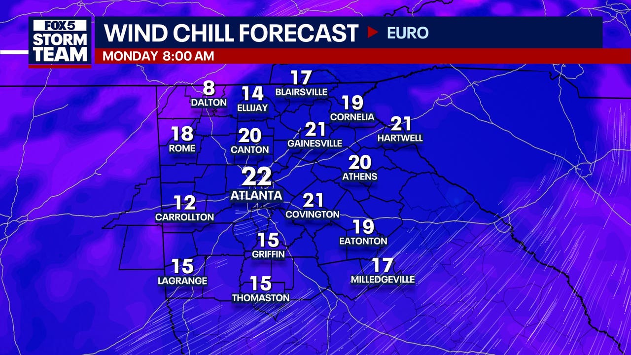 Extreme cold threatens as North Georgia prepares for Arctic blast this ...