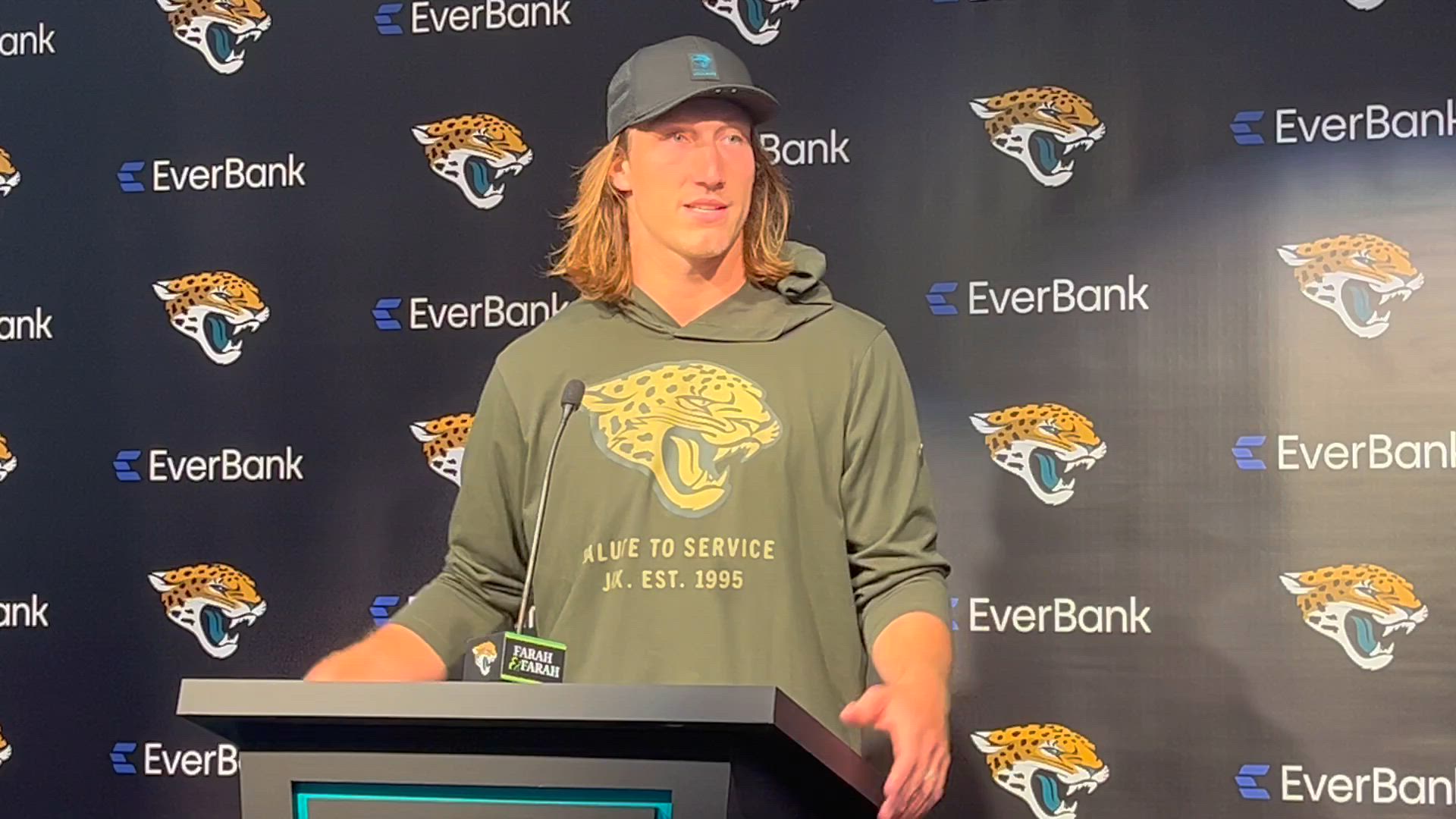 Jacksonville Jaguars QB Trevor Lawrence on BTJ, pass catchers and ...