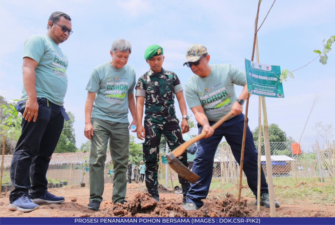 Konsisten Lindungi Alam, PIK2 Bangun Gerakan Hijau Berkelanjutan