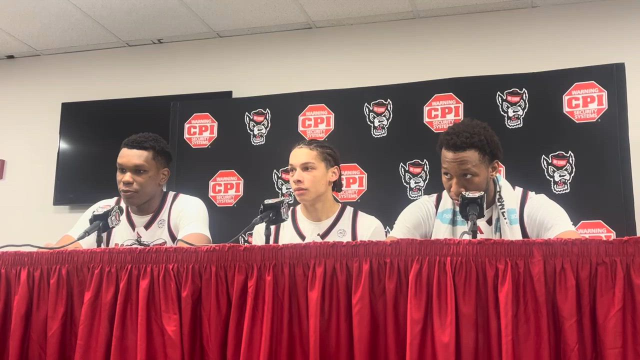 NC State Wolfpack players on finding an edge in win over Liberty
