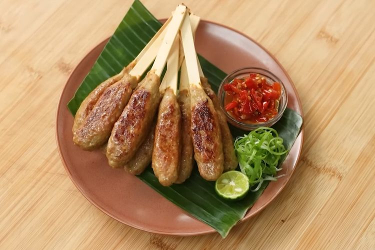 Resep Sate Lilit Ayam Manis untuk Bekal Anak yang Praktis dan Lezat