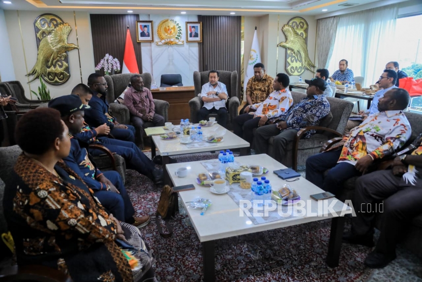 Kunjungi Waka DPD RI, Pansus Kemanusiaan Papua Tengah Minta Pemda Aktif Tangani Pengungsi