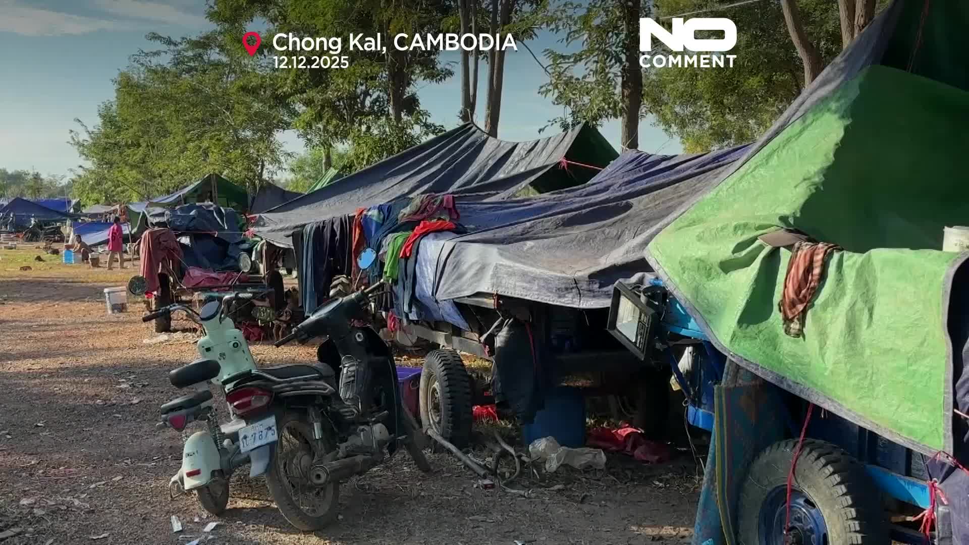 Chong Kal camp sees surge in displaced families amid Cambodia-Thailand ...