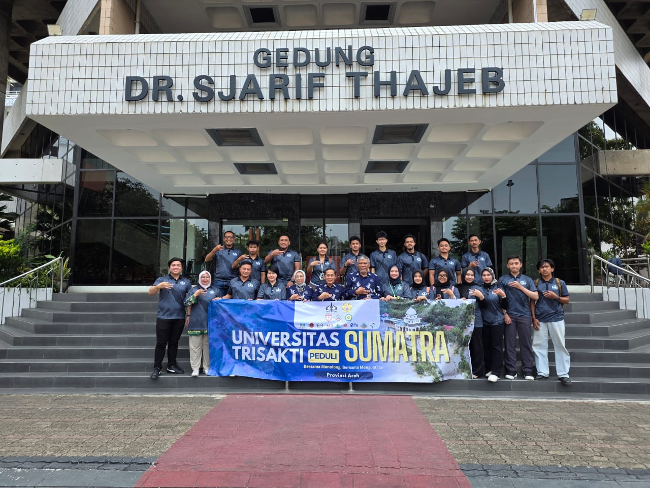 Bantu Rehabilitasi Bencana, Usakti Kirim Tim Medis dan Relawan ke Aceh