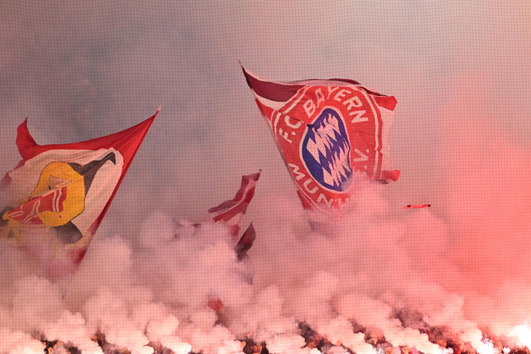 Cortina de humo: los ultras del Bayern Múnich encendieron bengalas intencionadamente en la victoria de la Champions League sobre el Sporting CP