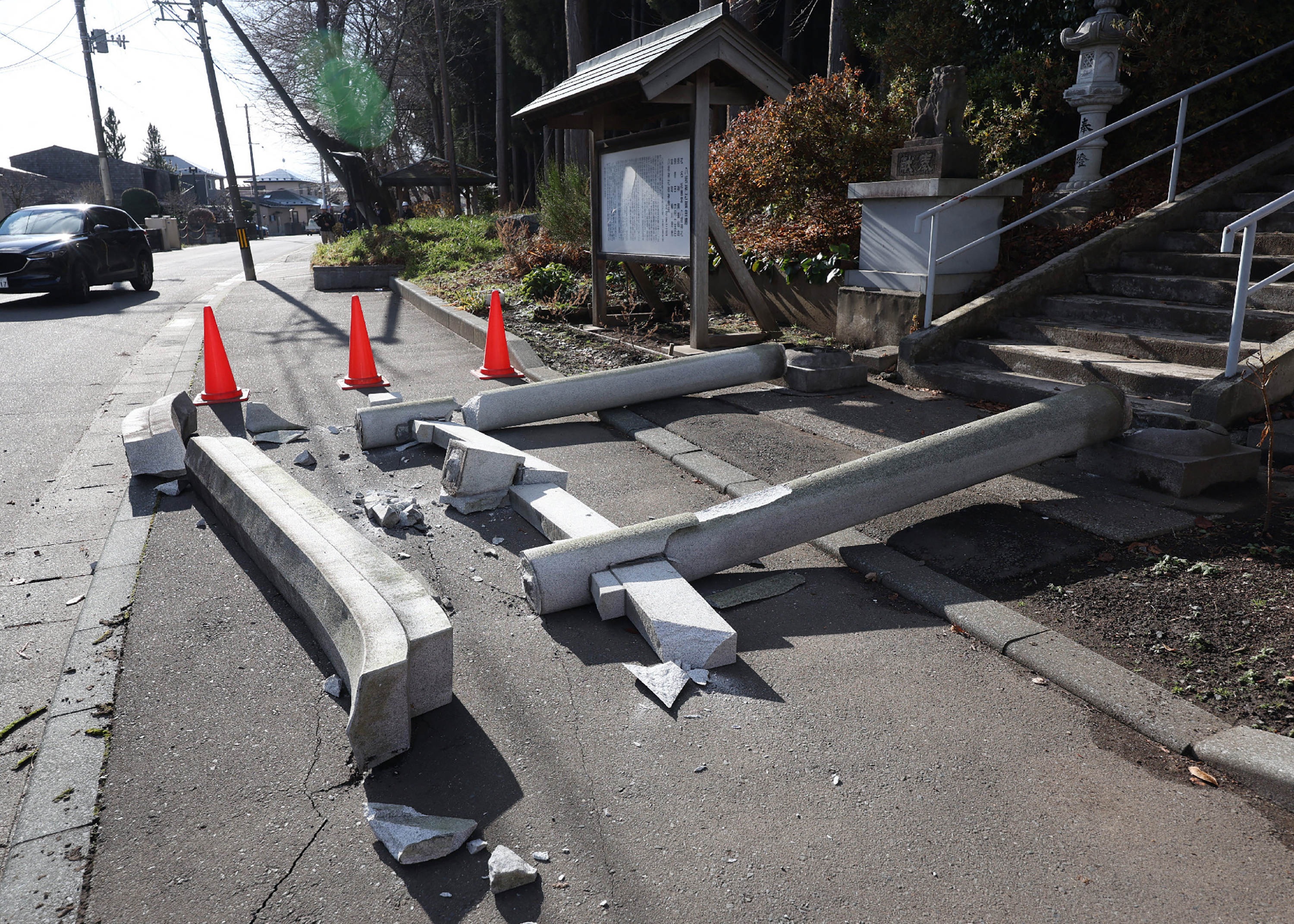 Strong Japan earthquake triggers new tsunami warning