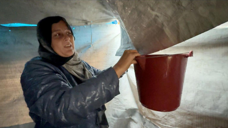 Ghadir al-Adham is longing to move her children into a solid home