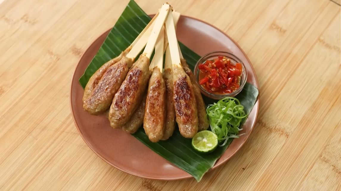 Resep Sate Lilit Ayam Manis untuk Bekal Anak yang Mudah, Enak, dan Awet
