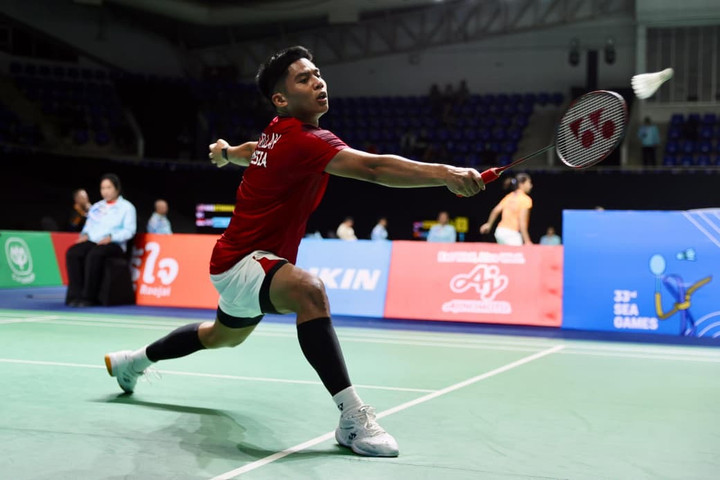 SEA Games: Ubed Kalahkan Mantan Juara Dunia Singapura, Loh Kean Yew