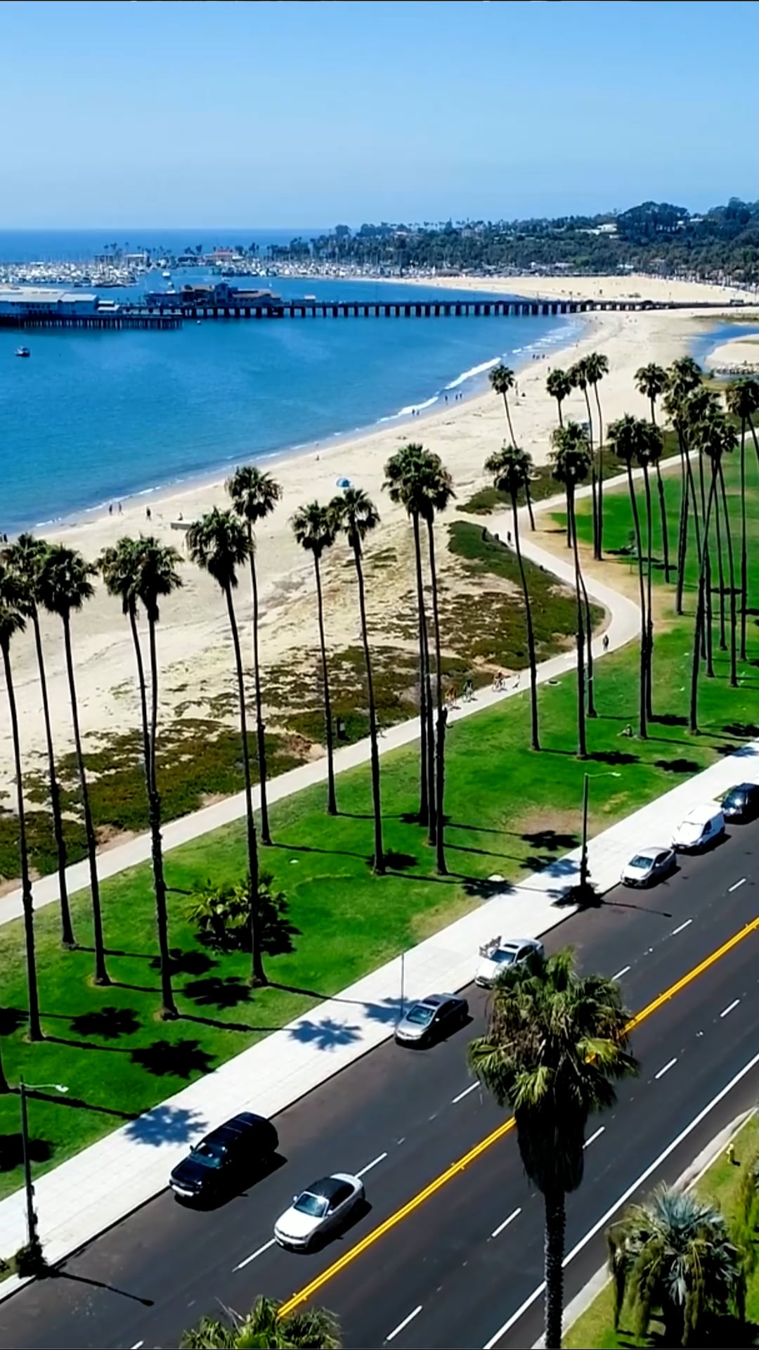 Santa Barbara's coastline: A stunning drone journey