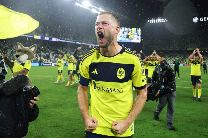 Walker Zimmerman celebrates a Nashville SC win