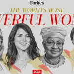 Forbes lists the 100 most powerful women of 2025
