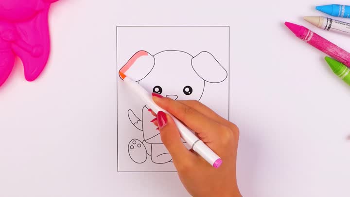Interactive coloring fun for kids