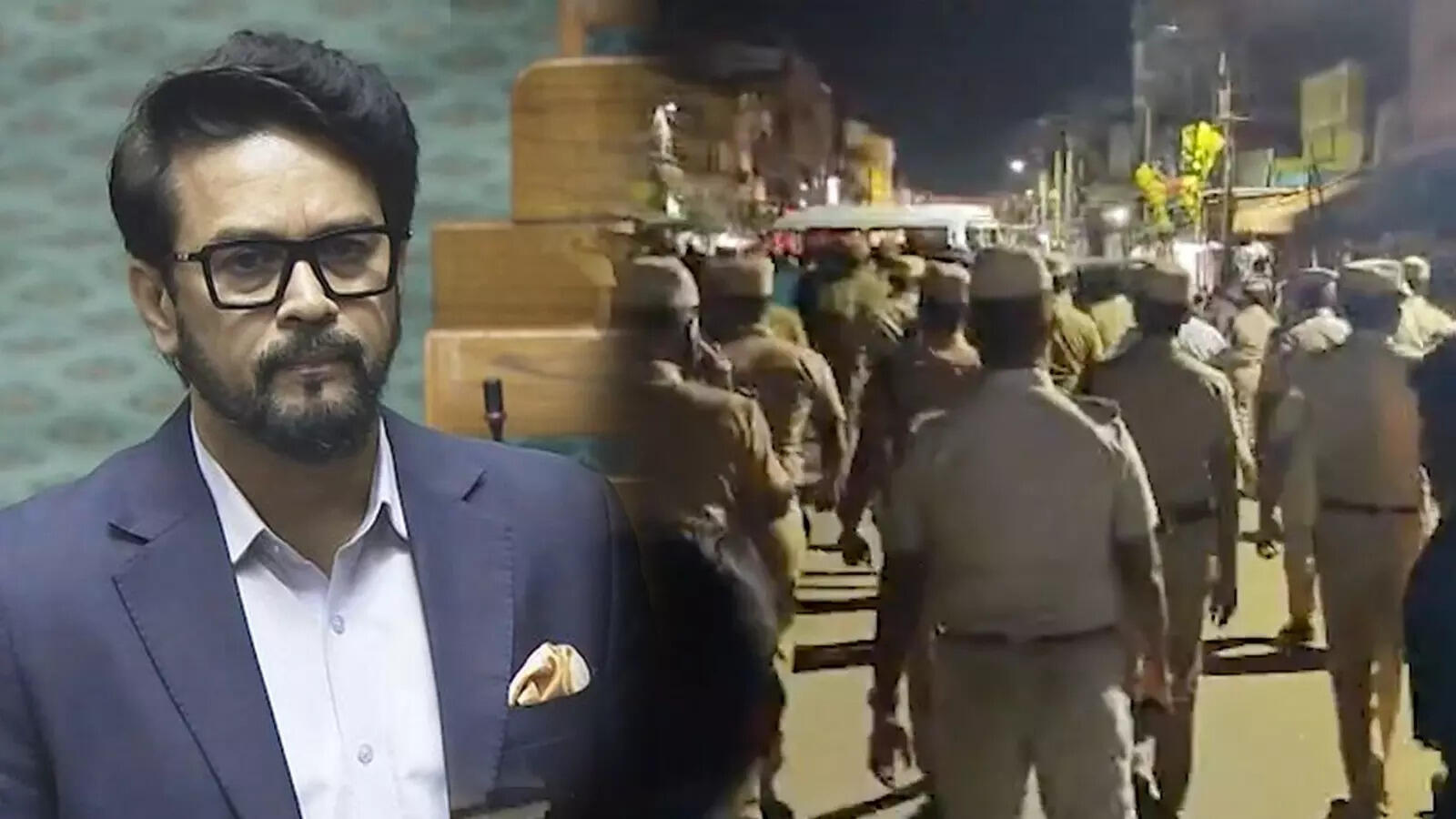 'Hindus are lathi-charged': Anurag Thakur attacks Tamil Nadu govt over ...