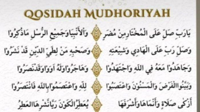 Lirik Sholawat Mudhoriyah Lengkap: Arab, Latin, dan Terjemahan