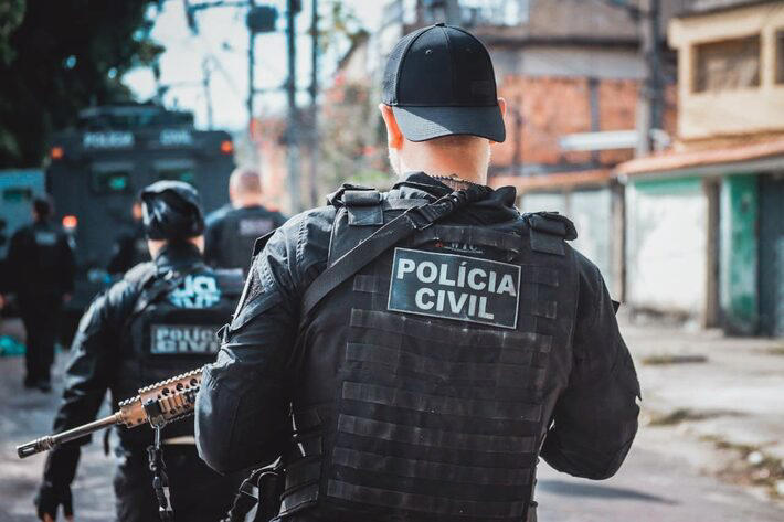 Polícia Civil cumpre mandados de prisão contra integrantes do Comando Vermelho Foto: Divulgação/Governo do Rio