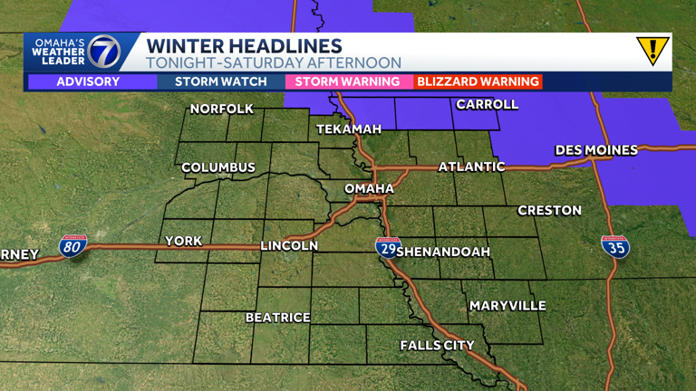 Omaha weather: Bitterly cold weekend with Saturday snow chance