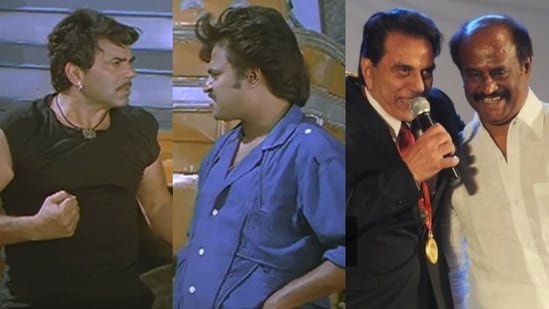 Rajinikanth birthday special: When Dharmendra shared an old video with ...