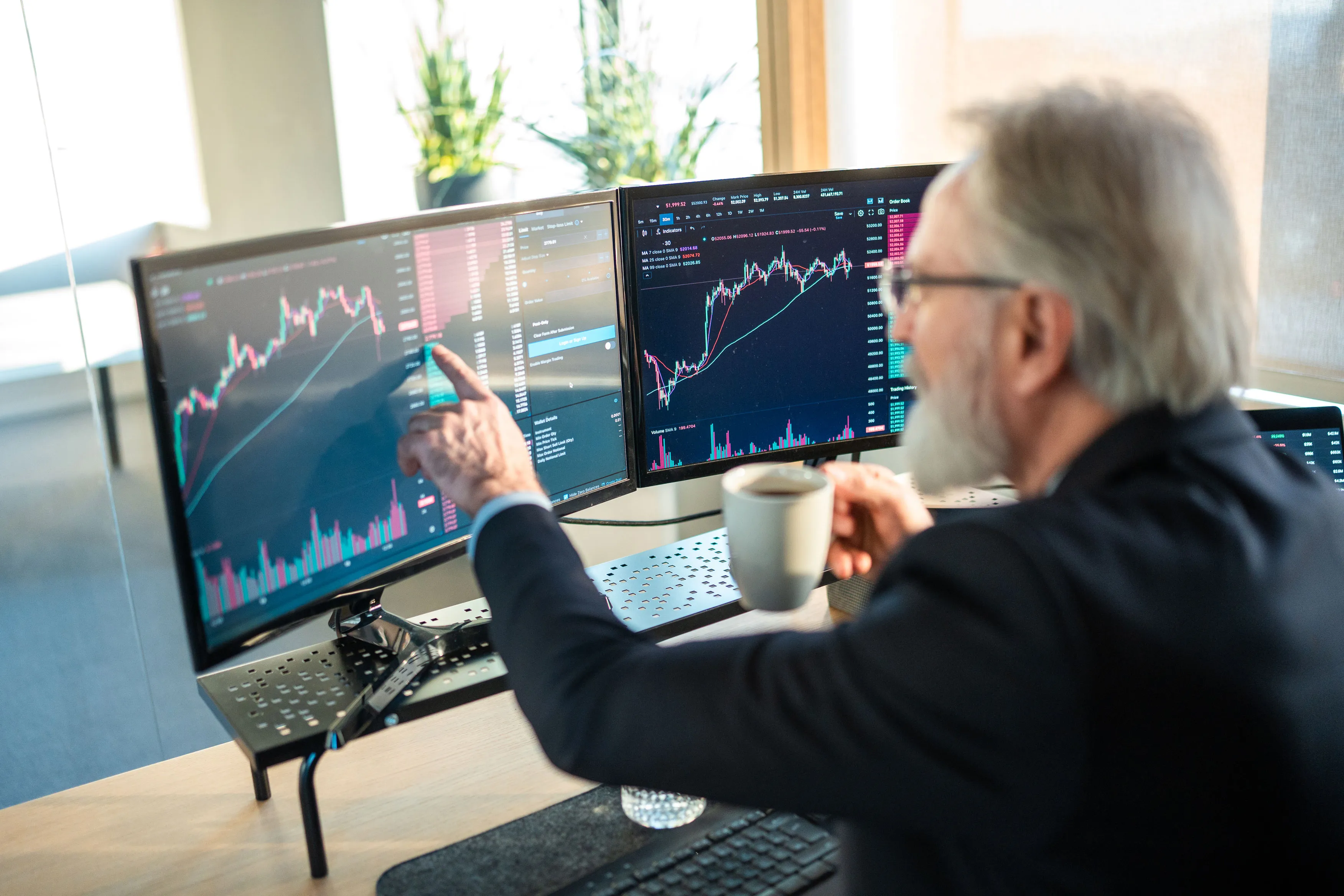 Why retirees with enough cash don’t panic when markets drop