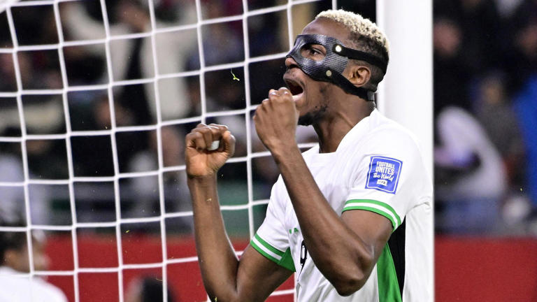 Victor Osimhen helped Nigeria reach the African play-offs for the 2026 World Cup, but the Super Eagles were beaten on penalties in the final by DR Congo