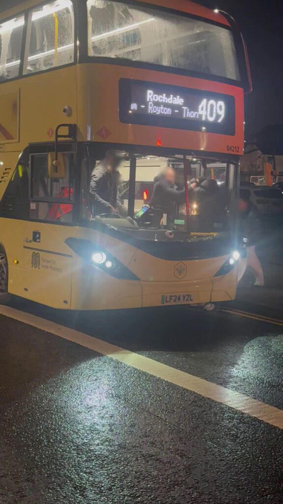 Bus brawl 'involving youths, driver and elderly passenger'