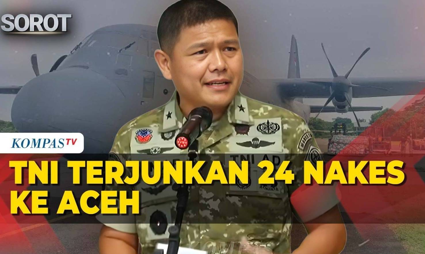 TNI Kirim 24 Nakes ke Aceh dan Bangun Jembatan Wilayah Bencana